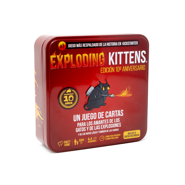 Exploding Kittens Edicion 10mo Anivesario
