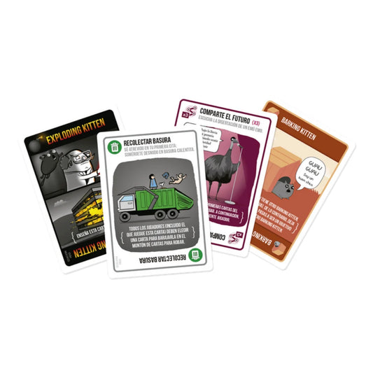 Exploding Kittens Recetas del desastre