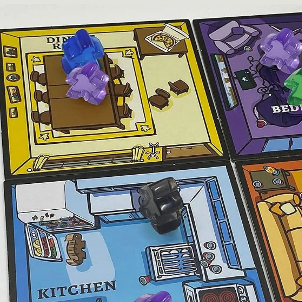 Meeples para juegos de mesa Morado