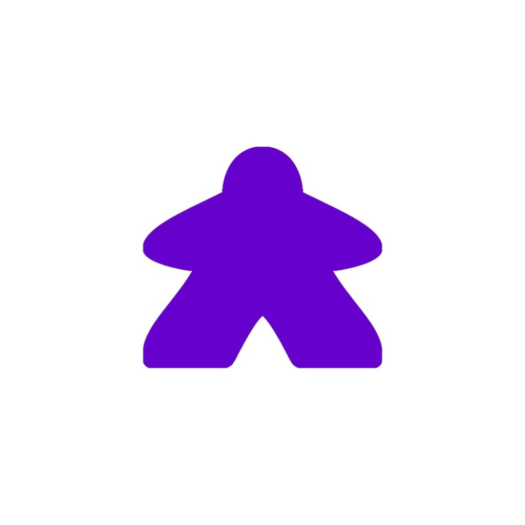Meeples para juegos de mesa Morado