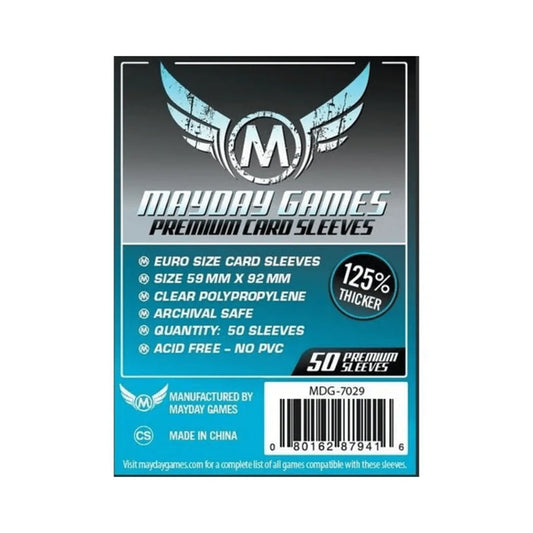 Funda protectora para cartas Euro 59mm x 92mm