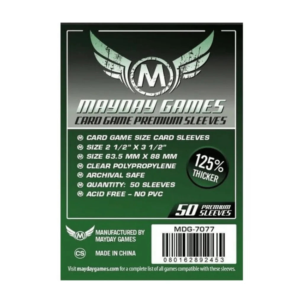Funda protectora para cartas medida estandar 63.5mm x 88mm