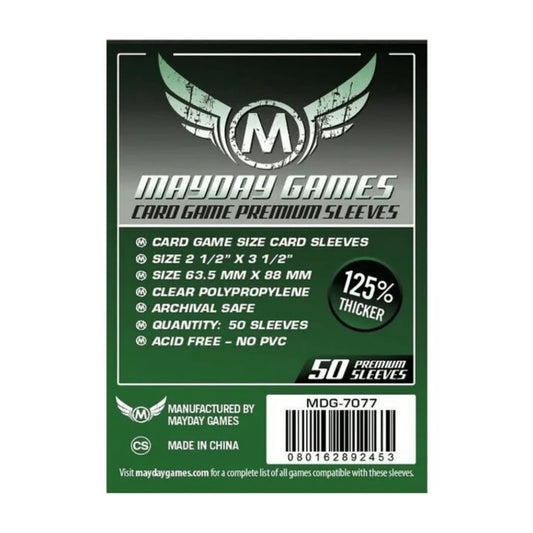 Funda protectora para cartas medida estandar 63.5mm x 88mm