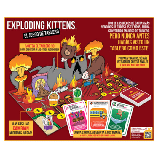 Exploding Kittens el juego de tablero