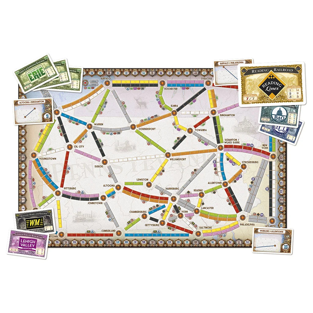 AVENTUREROS AL TREN Reino Unido (+Pennsylvania)