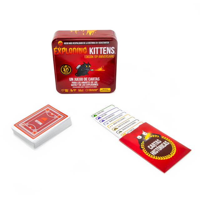 Exploding Kittens Edicion 10mo Anivesario