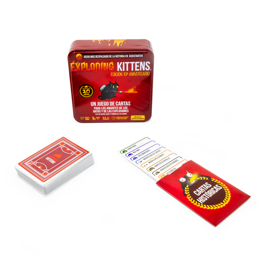 Exploding Kittens Edicion 10mo Anivesario