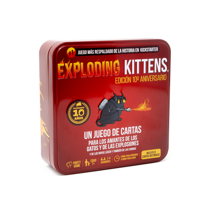 Exploding Kittens Edicion 10mo Anivesario