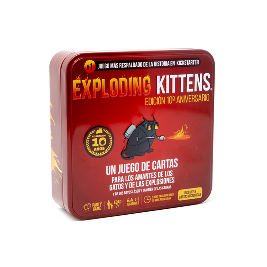 Exploding Kittens Edicion 10mo Anivesario