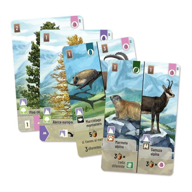 Forest Shuffle: Cumbres alpinas