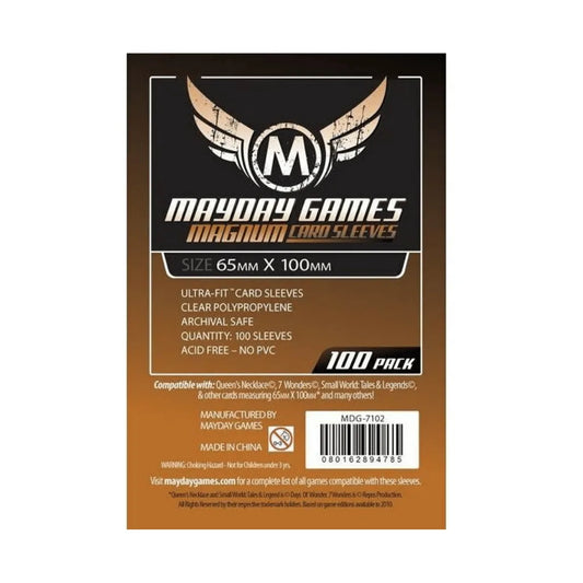 Funda protectora para cartas 65mm x 100mm