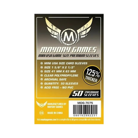 Funda protectora para cartas de 41mm x 63mm