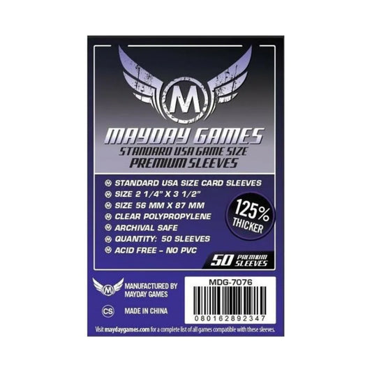 Funda protectora para cartas de 56mm x 87mm
