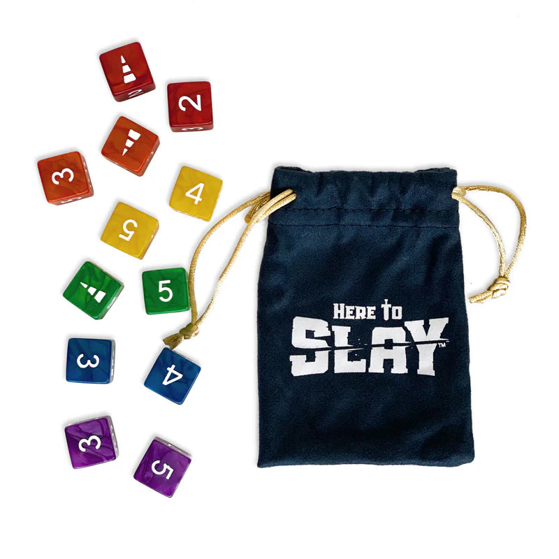 Here to Slay 6 Clases set de dados