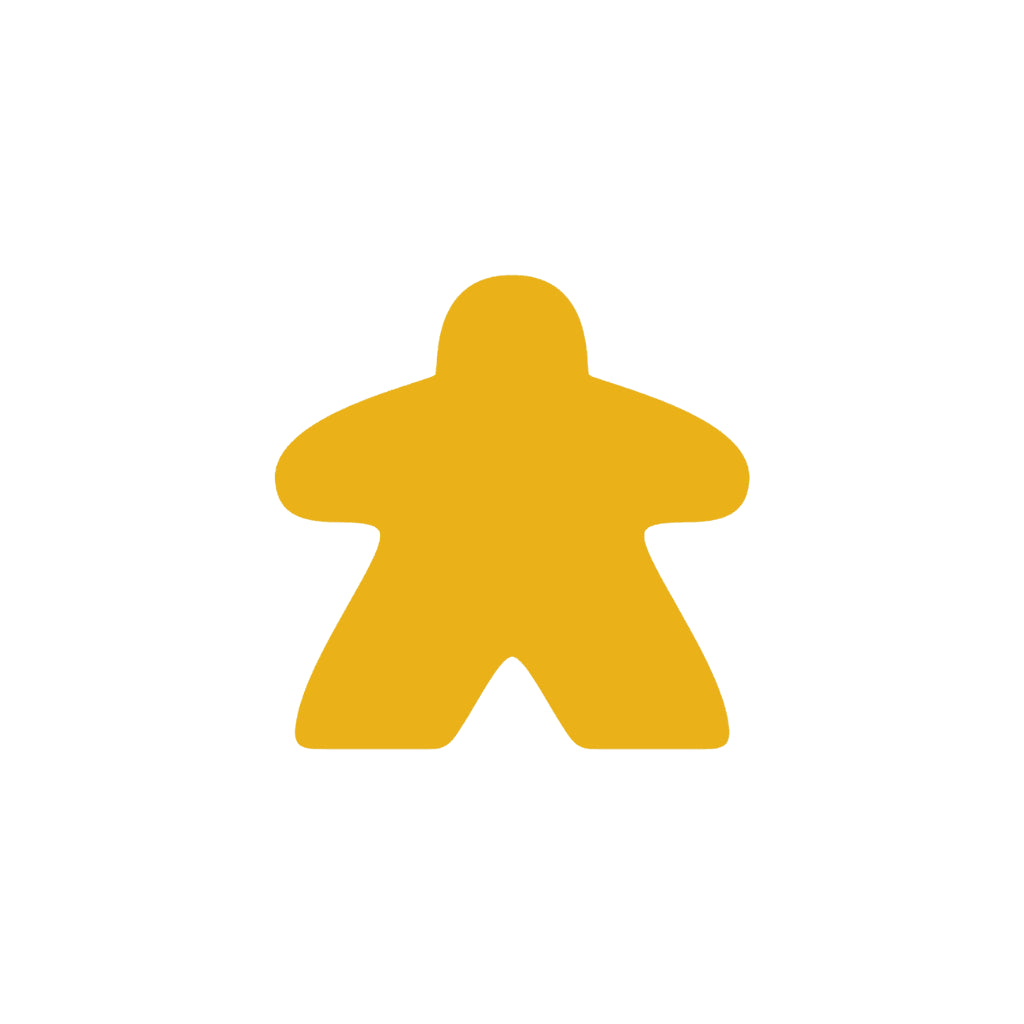 Meeples para juegos de mesa Amarillo