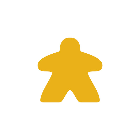 Meeples para juegos de mesa Amarillo