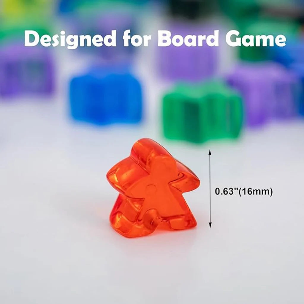 Meeples para juegos de mesa Rojo