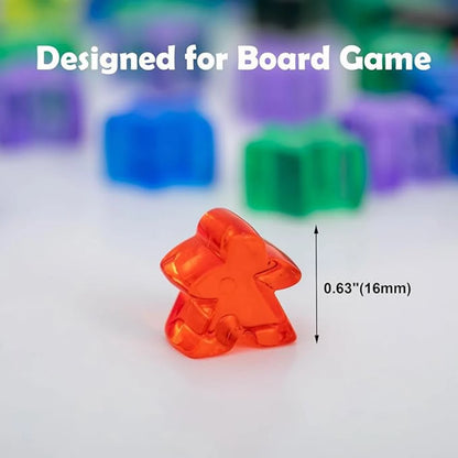 Meeples para juegos de mesa Rojo