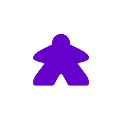 Meeples para juegos de mesa Morado