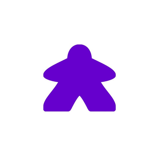 Meeples para juegos de mesa Morado