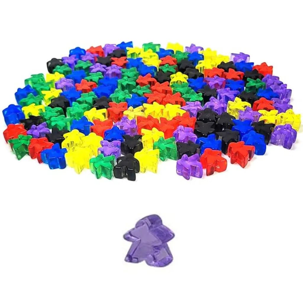 Meeples para juegos de mesa Morado