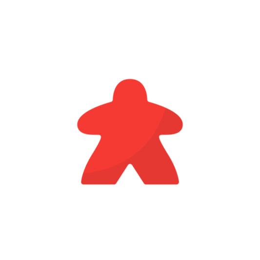 Meeples para juegos de mesa Rojo