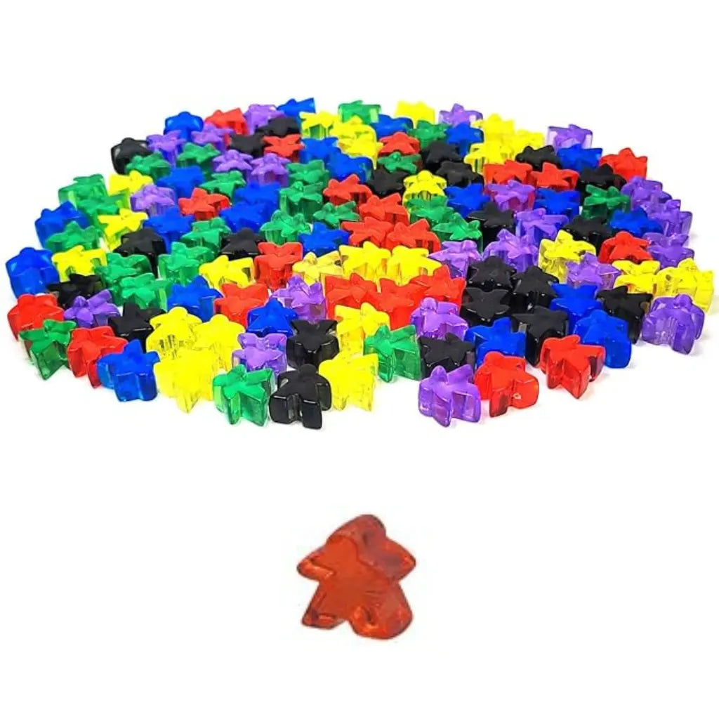 Meeples para juegos de mesa Rojo