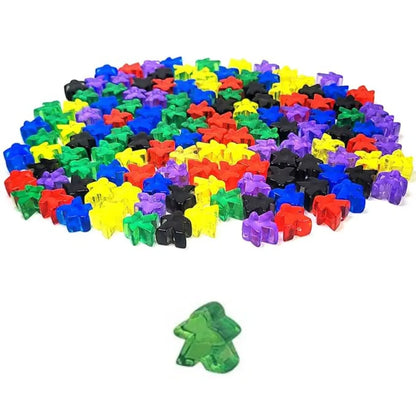 Meeples para juegos de mesa Verde