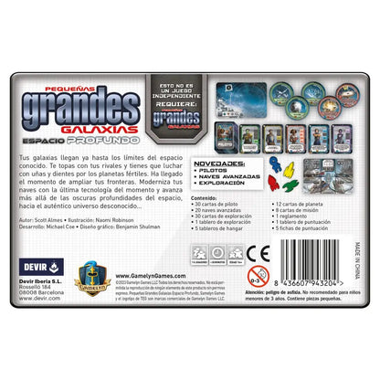 Pequeñas Grandes Galaxias Espacio Profundo