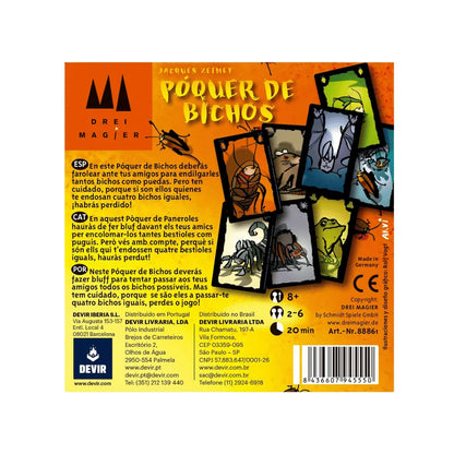 Póquer de bichos