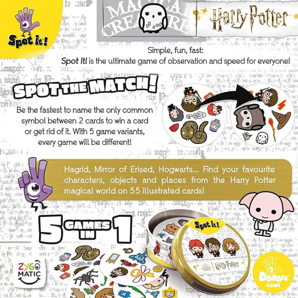 ¡Spot It! Harry Potter
