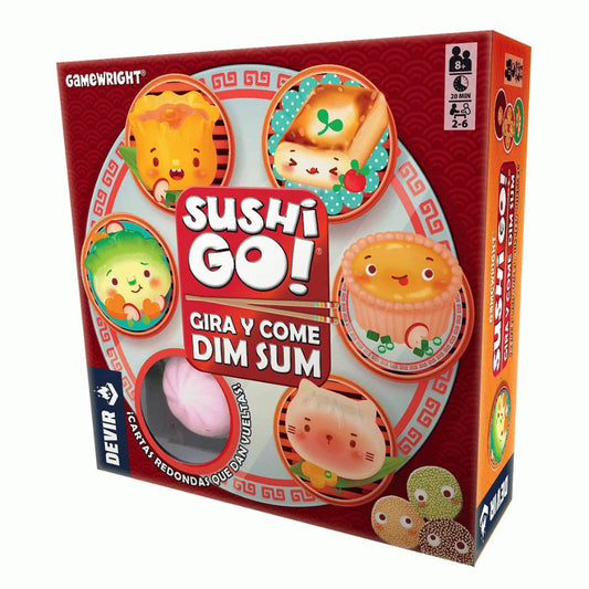 Sushi Go Gira y come Dim Sum