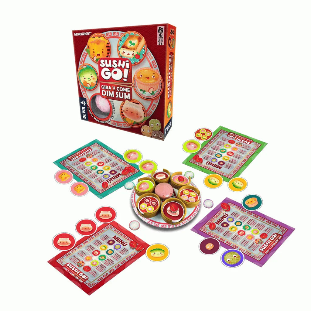 Sushi Go Gira y come Dim Sum