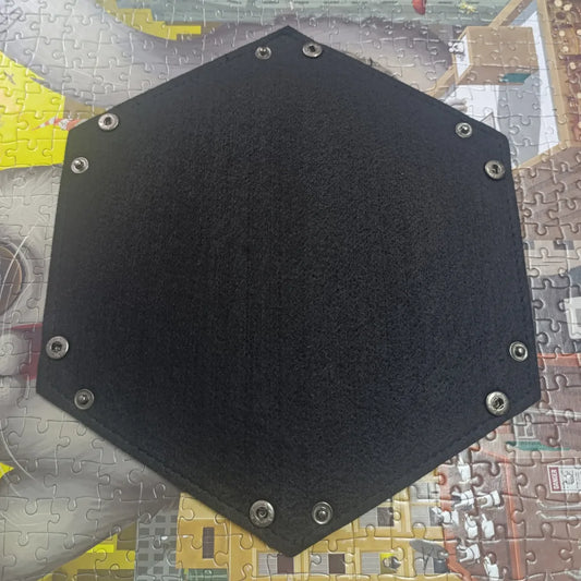 Bandejas para Dados Hexagonales negro