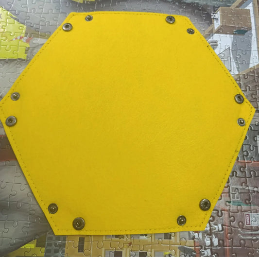 Bandejas para Dados Hexagonales amarillo