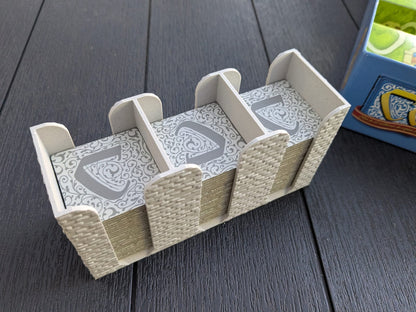 Organizador de fichas para Carcassonne